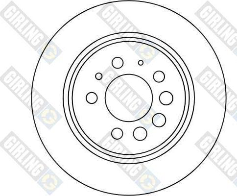 Girling 6016744 - Disque de frein cwaw.fr