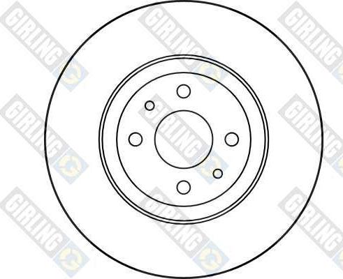 Girling 6017571 - Disque de frein cwaw.fr