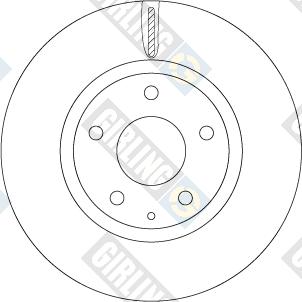 Girling 6080521 - Disque de frein cwaw.fr