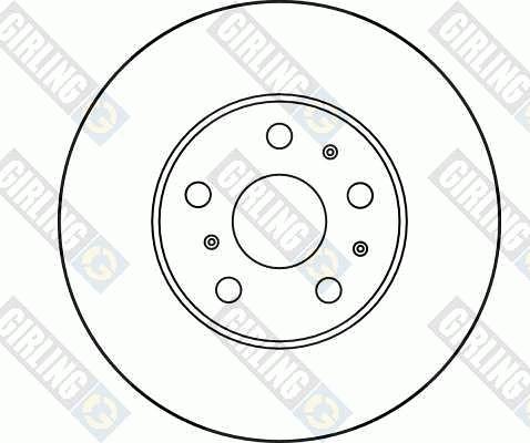 Girling 6030371 - Disque de frein cwaw.fr