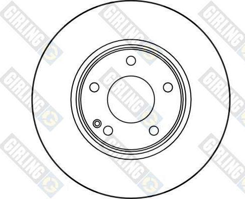 Girling 6026543 - Disque de frein cwaw.fr