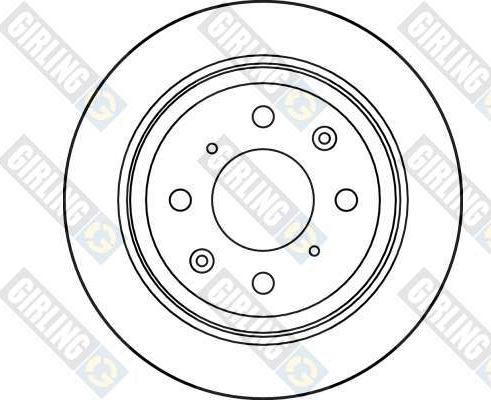 Girling 6026574 - Disque de frein cwaw.fr