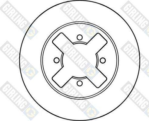 Girling 6020021 - Disque de frein cwaw.fr