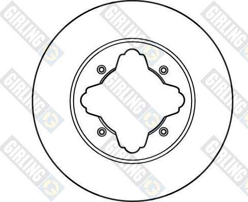 Girling 6020241 - Disque de frein cwaw.fr