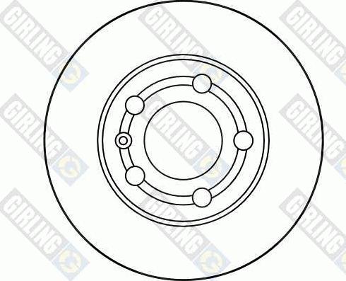 Girling 6028054 - Disque de frein cwaw.fr