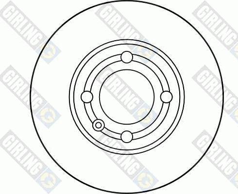 Girling 6027553 - Disque de frein cwaw.fr