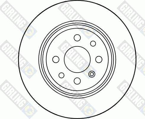 Girling 6027724 - Disque de frein cwaw.fr