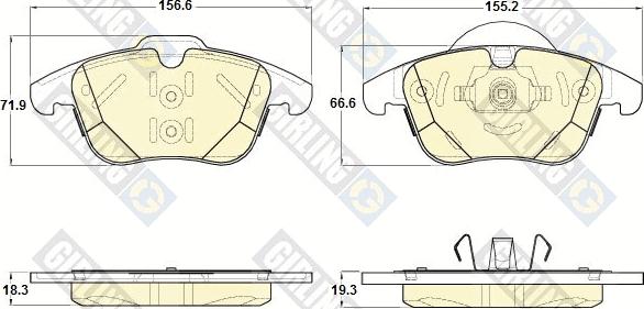 Magneti Marelli 363916060836 - Kit de plaquettes de frein, frein à disque cwaw.fr