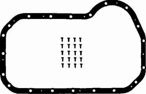 Glaser E30584-00 - Jeu de joints d'étanchéité, carter d'huile cwaw.fr