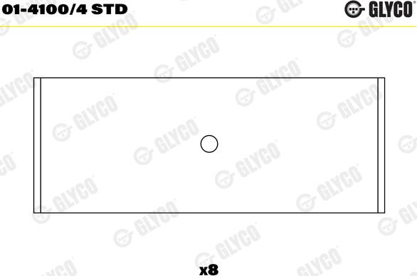 Glyco 01-4100/4 STD - Coussinet de bielle cwaw.fr