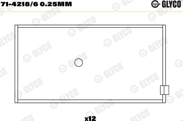 Glyco 71-4218/60.25MM - Coussinet de bielle cwaw.fr