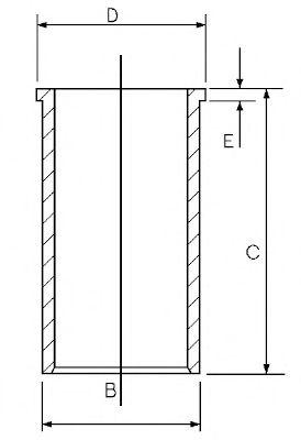 Goetze 14-025800-00 - Kit de réparation, Piston / Chemise de cylindre cwaw.fr