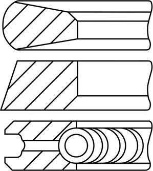 Goetze Engine 08-449600-00 - Jeu de segments de pistons cwaw.fr