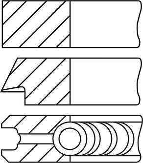 Goetze Engine 08-432200-10 - Jeu de segments de pistons cwaw.fr