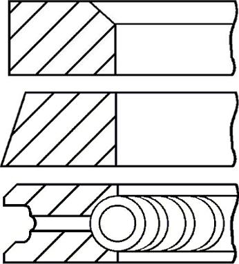 Goetze Engine 08-527500-00 - Jeu de segments de pistons cwaw.fr