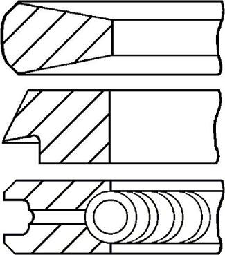 Goetze Engine 08-110100-00 - Jeu de segments de pistons cwaw.fr