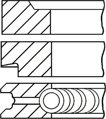 Goetze Engine 08-107100-00 - Jeu de segments de pistons cwaw.fr