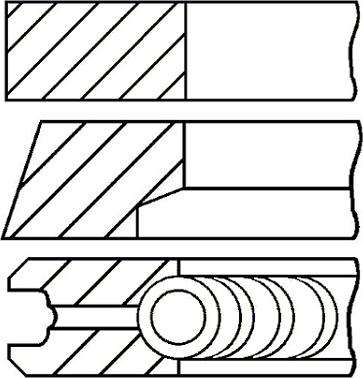 Goetze Engine 08-118000-00 - Jeu de segments de pistons cwaw.fr