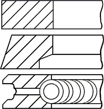 Goetze Engine 08-138800-00 - Jeu de segments de pistons cwaw.fr