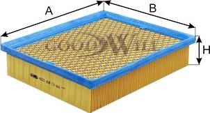 GoodWill AG 223 - Filtre à air cwaw.fr