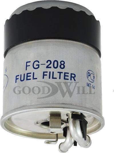 GoodWill FG 208 - Filtre à carburant cwaw.fr