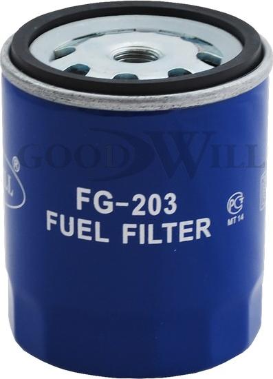 GoodWill FG 203 - Filtre à carburant cwaw.fr