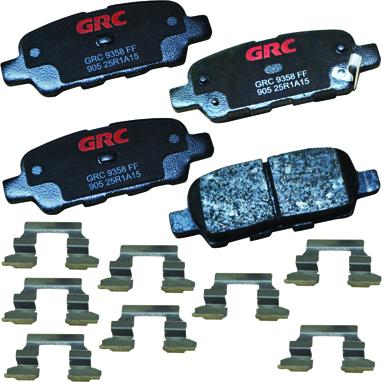 GRC GCD905 - Kit de plaquettes de frein, frein à disque cwaw.fr