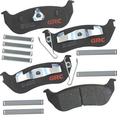 GRC GCD981 - Kit de plaquettes de frein, frein à disque cwaw.fr