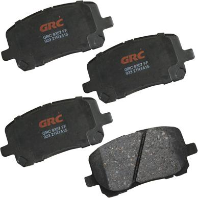 GRC GCD923 - Kit de plaquettes de frein, frein à disque cwaw.fr