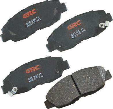 GRC GCD465A - Kit de plaquettes de frein, frein à disque cwaw.fr