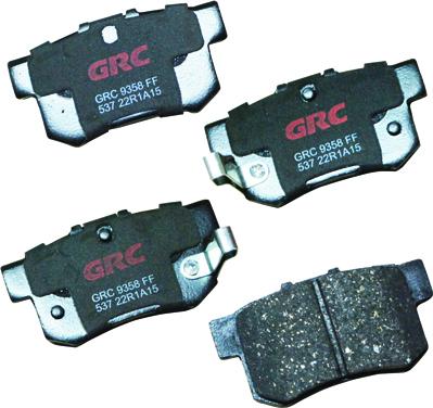 GRC GCD537 - Kit de plaquettes de frein, frein à disque cwaw.fr