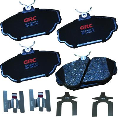 GRC GCD601 - Kit de plaquettes de frein, frein à disque cwaw.fr