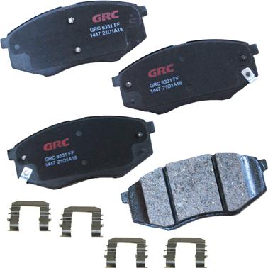 GRC GCD1447 - Kit de plaquettes de frein, frein à disque cwaw.fr