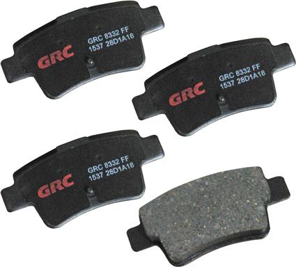 GRC GCD1537 - Kit de plaquettes de frein, frein à disque cwaw.fr