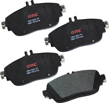 GRC GCD1694 - Kit de plaquettes de frein, frein à disque cwaw.fr