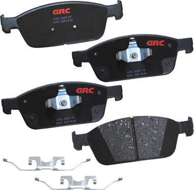 GRC GCD1645 - Kit de plaquettes de frein, frein à disque cwaw.fr