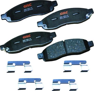 GRC GCD1015 - Kit de plaquettes de frein, frein à disque cwaw.fr