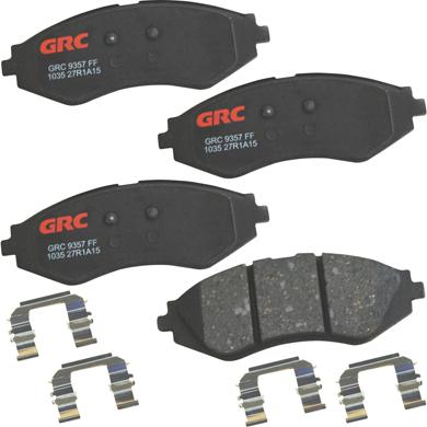 GRC GCD1035 - Kit de plaquettes de frein, frein à disque cwaw.fr