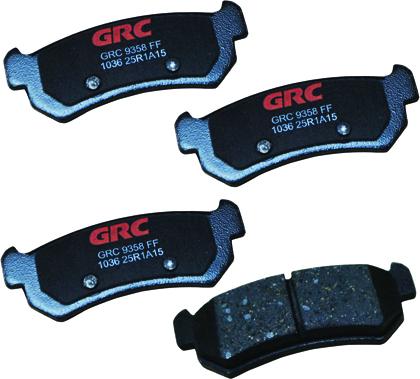 GRC GCD1036 - Kit de plaquettes de frein, frein à disque cwaw.fr