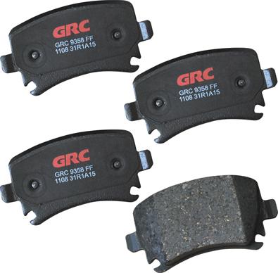 GRC GCD1108 - Kit de plaquettes de frein, frein à disque cwaw.fr