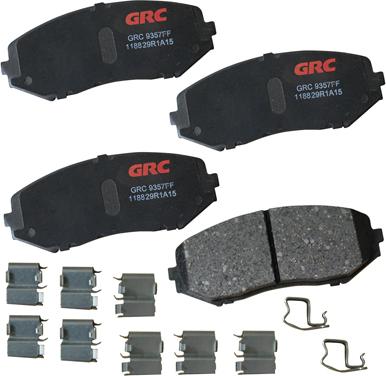 GRC GCD1188 - Kit de plaquettes de frein, frein à disque cwaw.fr