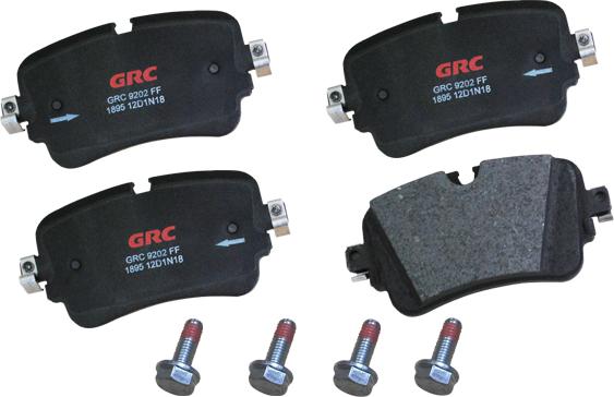 GRC GCD1895 - Kit de plaquettes de frein, frein à disque cwaw.fr