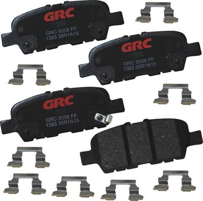 GRC GCD1393 - Kit de plaquettes de frein, frein à disque cwaw.fr