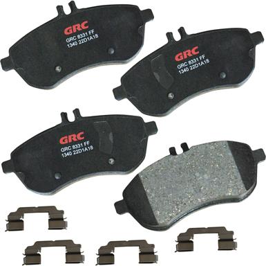 GRC GCD1340 - Kit de plaquettes de frein, frein à disque cwaw.fr