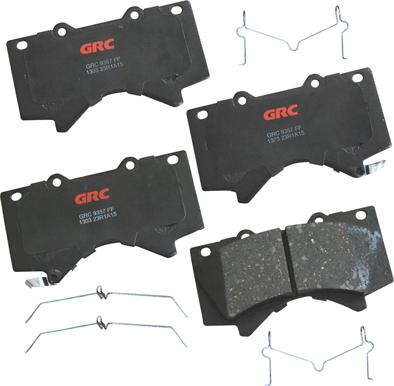 GRC GCD1303 - Kit de plaquettes de frein, frein à disque cwaw.fr