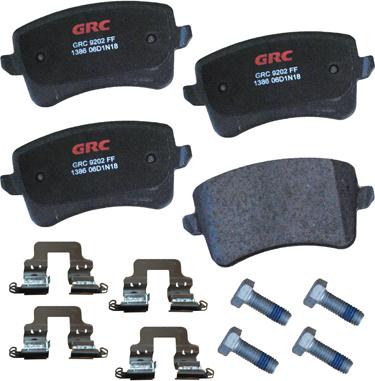 GRC GCD1386 - Kit de plaquettes de frein, frein à disque cwaw.fr