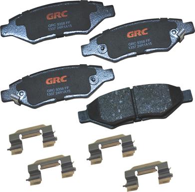 GRC GCD1337 - Kit de plaquettes de frein, frein à disque cwaw.fr