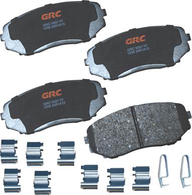 GRC GCD1258 - Kit de plaquettes de frein, frein à disque cwaw.fr