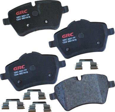 GRC GCD1204 - Kit de plaquettes de frein, frein à disque cwaw.fr