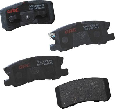 GRC GCD868 - Kit de plaquettes de frein, frein à disque cwaw.fr